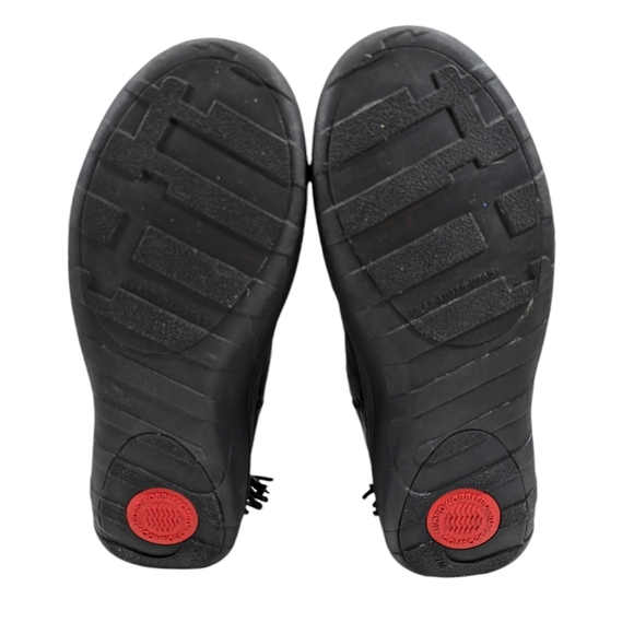 FitFlop Waterproof MUKLUK Leather Tassel Booties EUC $210 Size 6.5  S3119 - Picture 9 of 11